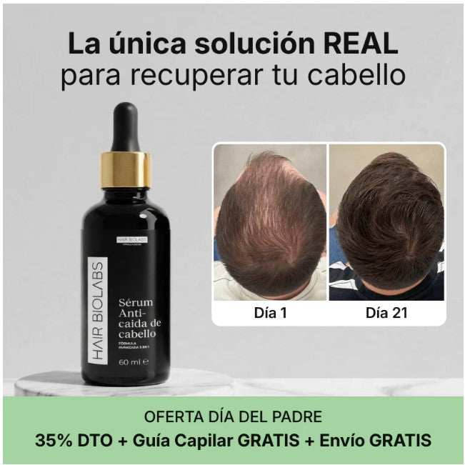 Sérum Anticaída de Doble Acción | Hair Biolabs™