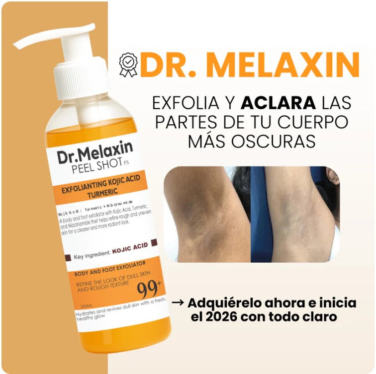 EXFOLIANTE MELAXIN PARA ACLARAR PARTES OSCURAS – FORMULA CURCUMA
