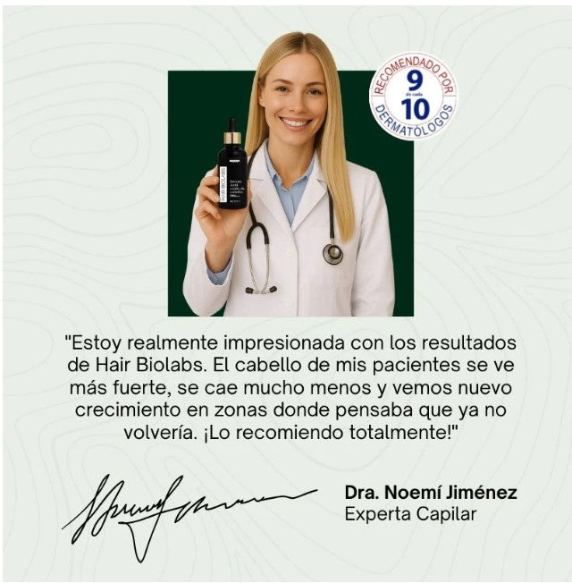 Sérum Anticaída de Doble Acción | Hair Biolabs™
