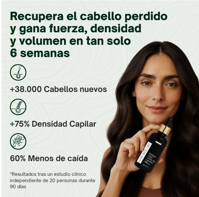 Sérum Anticaída de Doble Acción | Hair Biolabs™