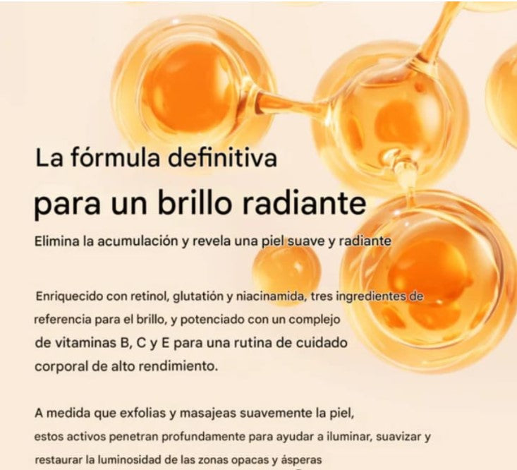 EXFOLIANTE MELAXIN PARA ACLARAR PARTES OSCURAS – FORMULA CURCUMA