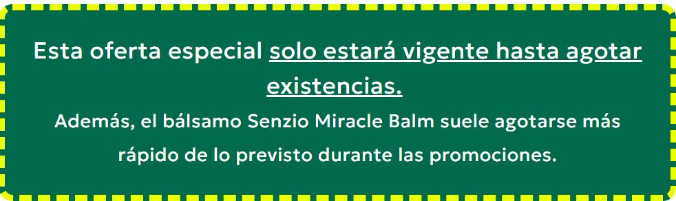 Senzio Miracle Balm