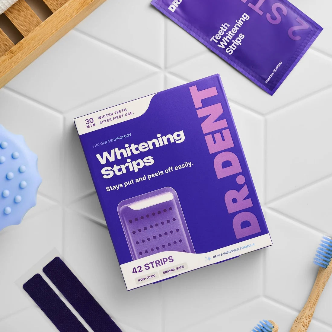 White strips