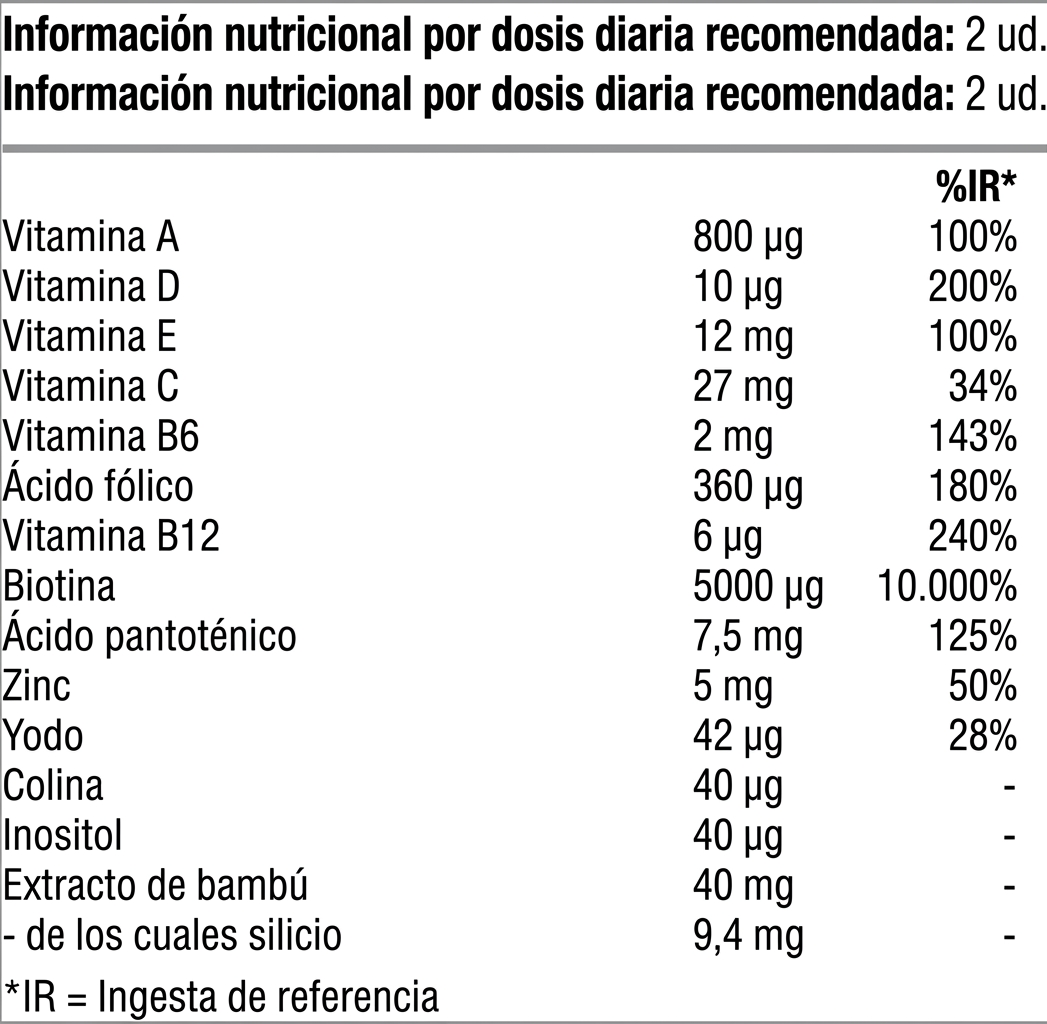 Hair vitamin