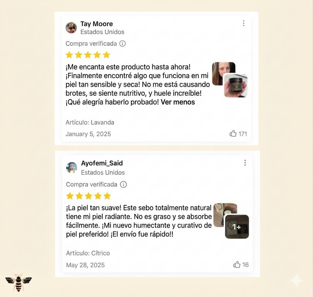 Terra tallow honey balm
