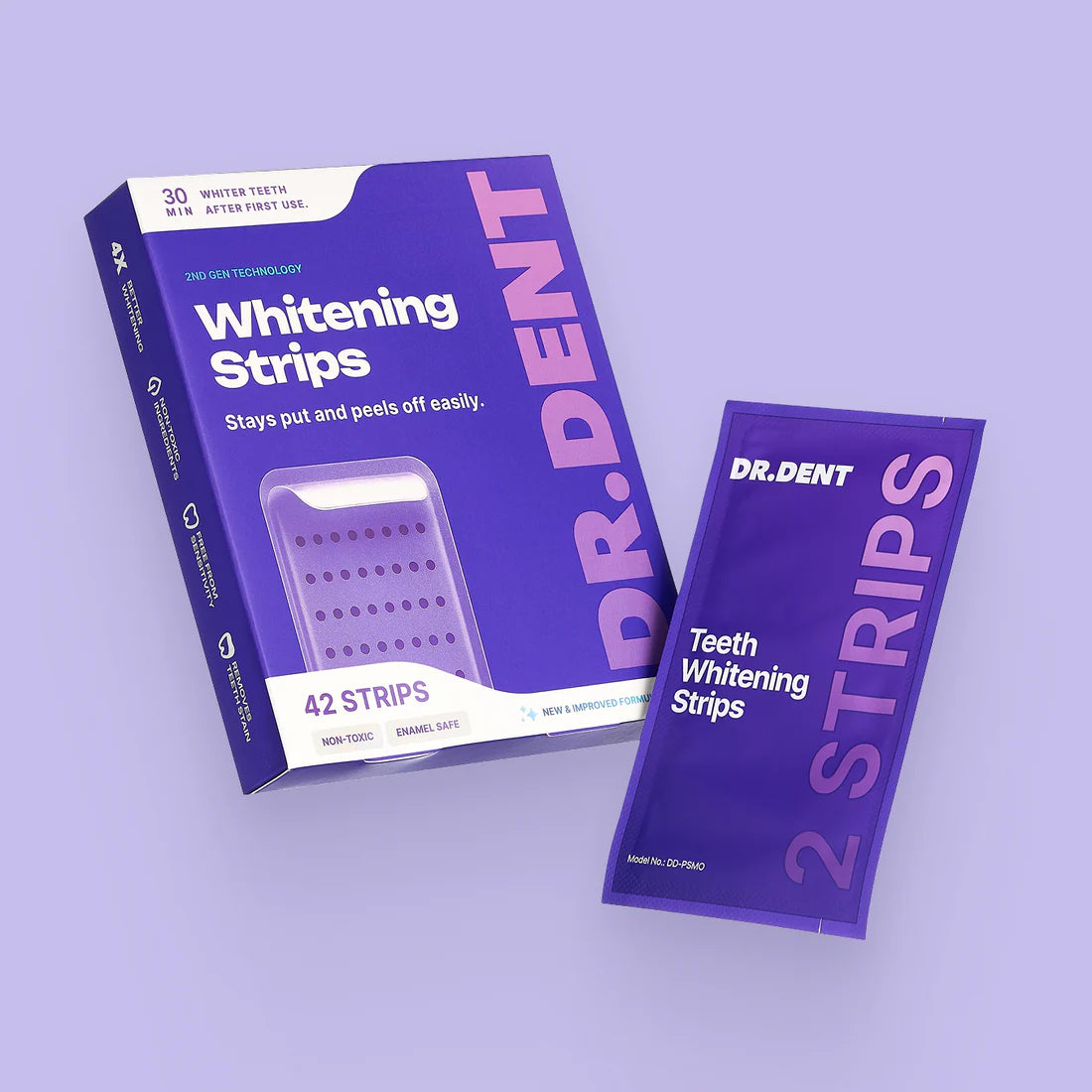White strips