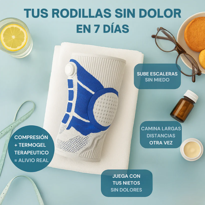 Elimina el dolor de rodilla con ComfortKnee™