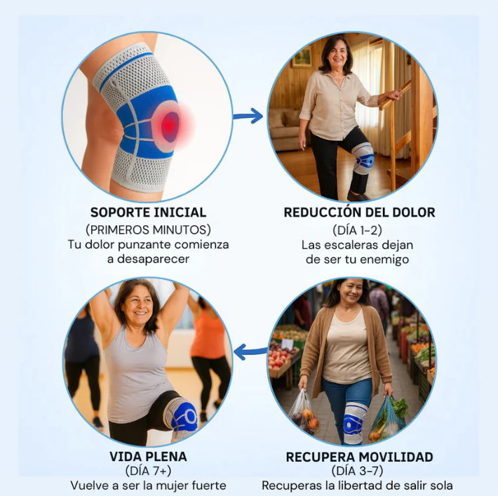 Elimina el dolor de rodilla con ComfortKnee™